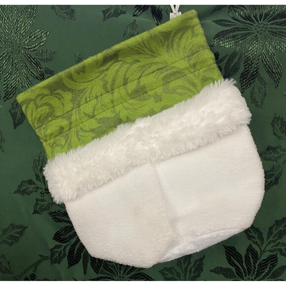 Snowman Christmas Decor Candy Bag Drawstring Bag Xmas Gift Bag - Picture 2 of 8